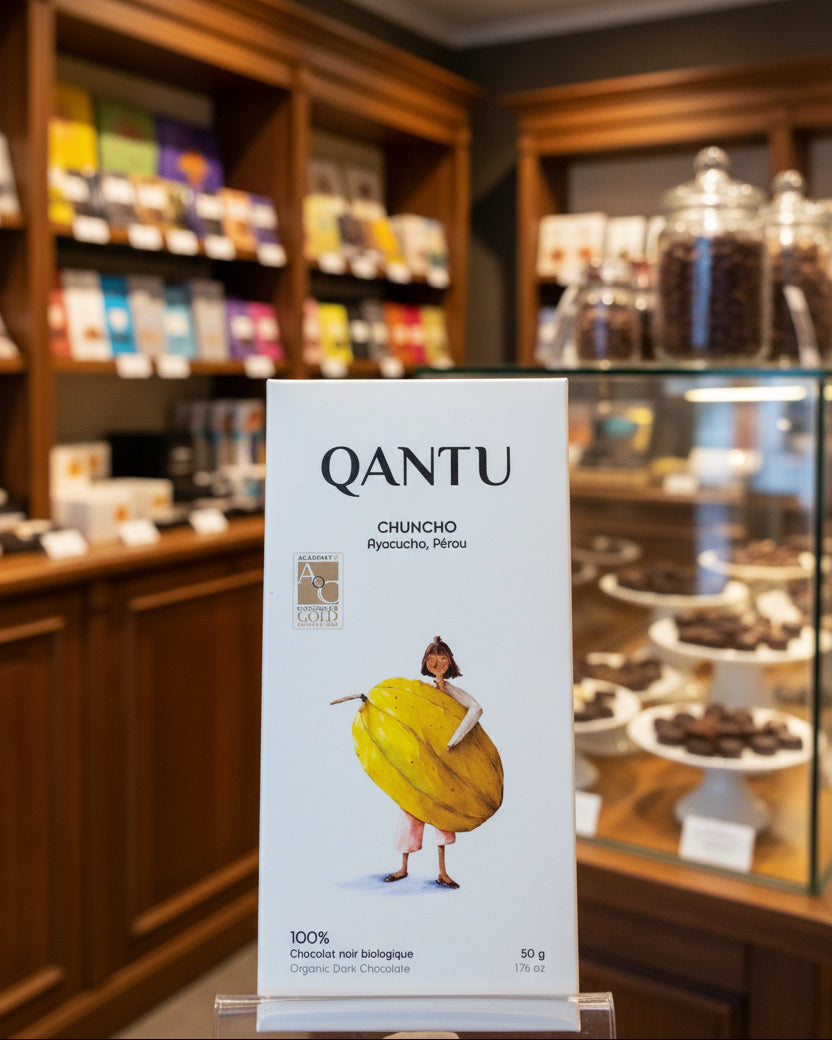 Tablette de chocolat "Chuncho Noir 100%" - Qantu