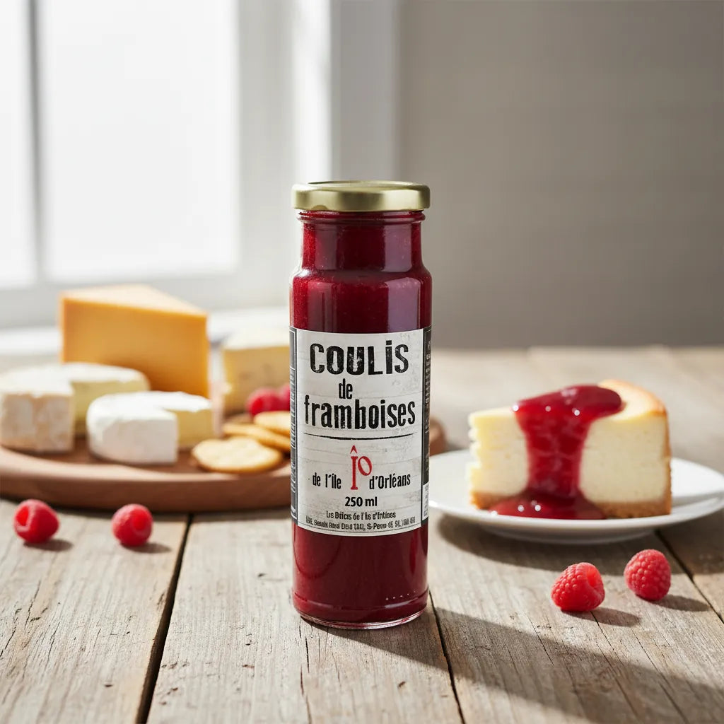 Coulis de framboises