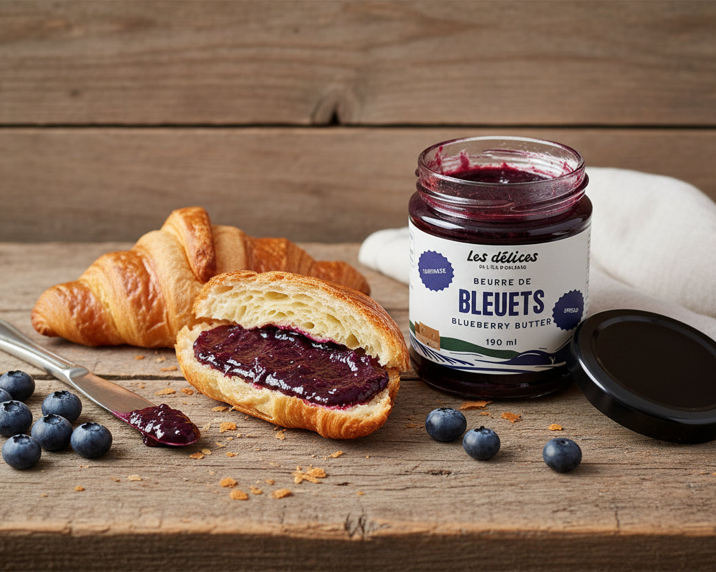Beurre de bleuets