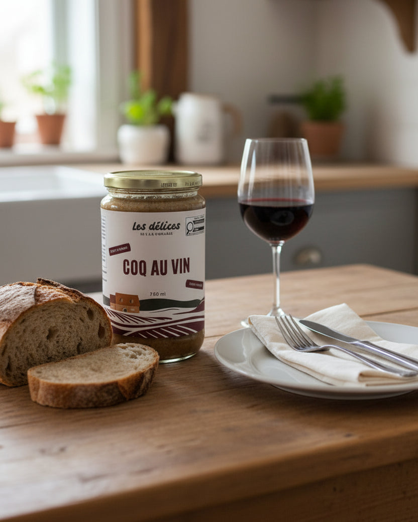 Coq au vin for 2 - Ready-to-eat