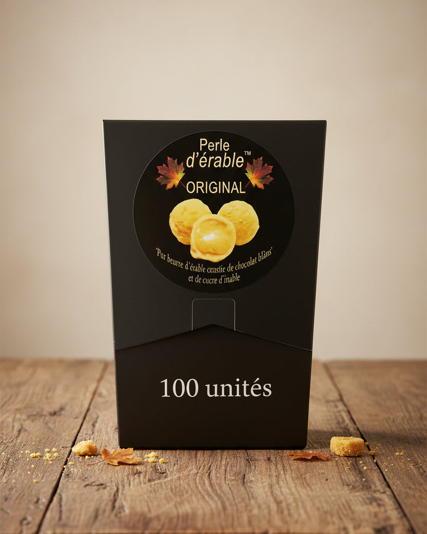 Perles d'érable reassort boite de 100