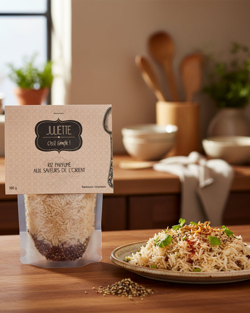 Fragrant rice with oriental flavors - Juliette