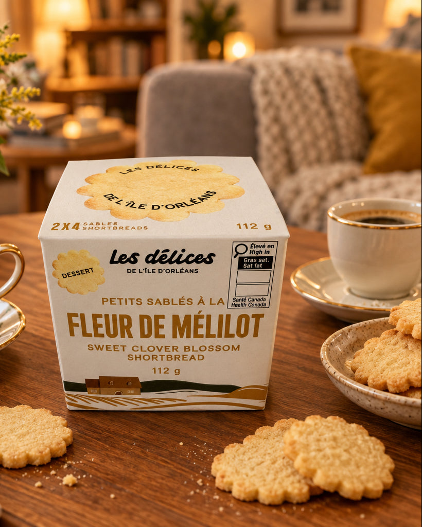 Little lemon shortbread cookies