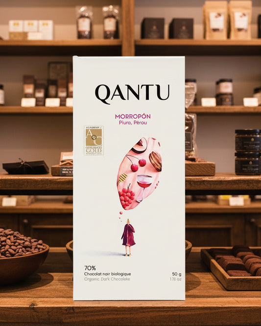 Tablette de chocolat "Morropon 70%" - Qantu