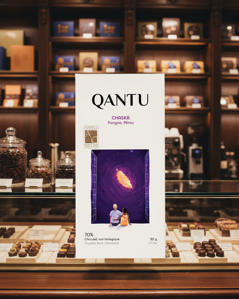 Tablette de chocolat "Chaska 70%" - Qantu