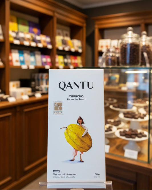 Tablette de chocolat "Chuncho Noir 100%" - Qantu
