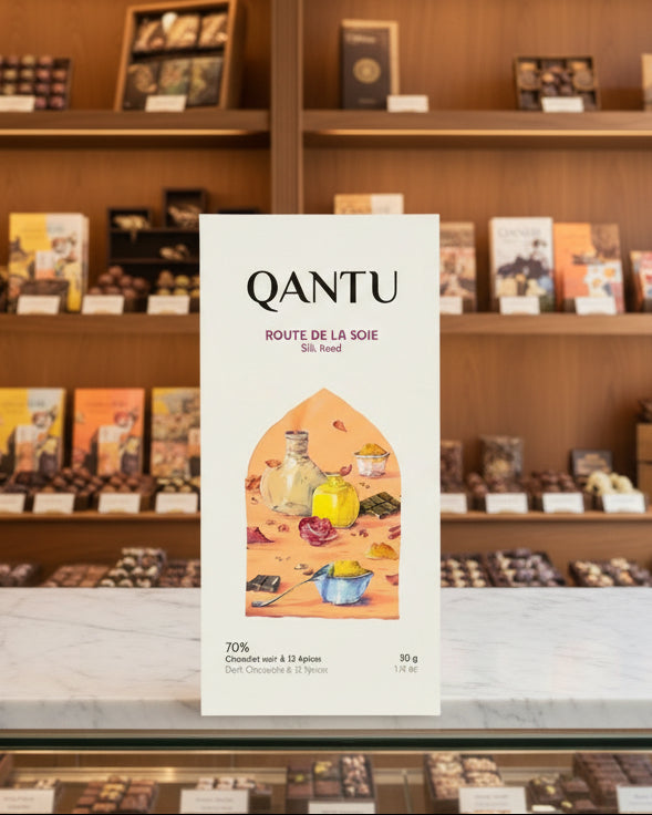 Tablette de chocolat "Route de la soie 70%" - Qantu