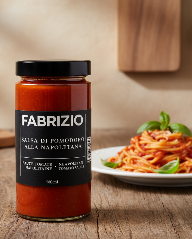 Sauces Tomates Napolitana ‘’Fabrizio’’