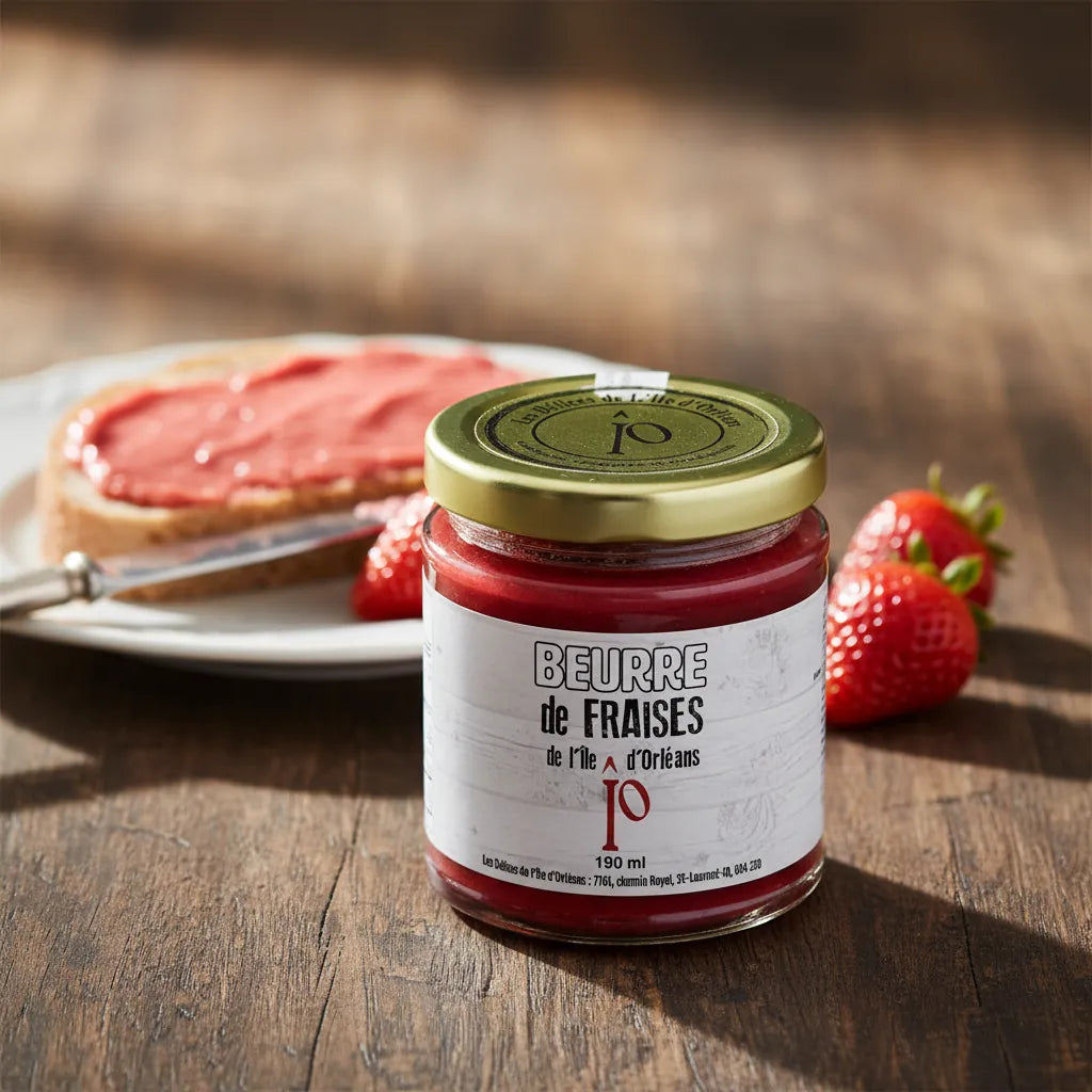 Beurre de fraises