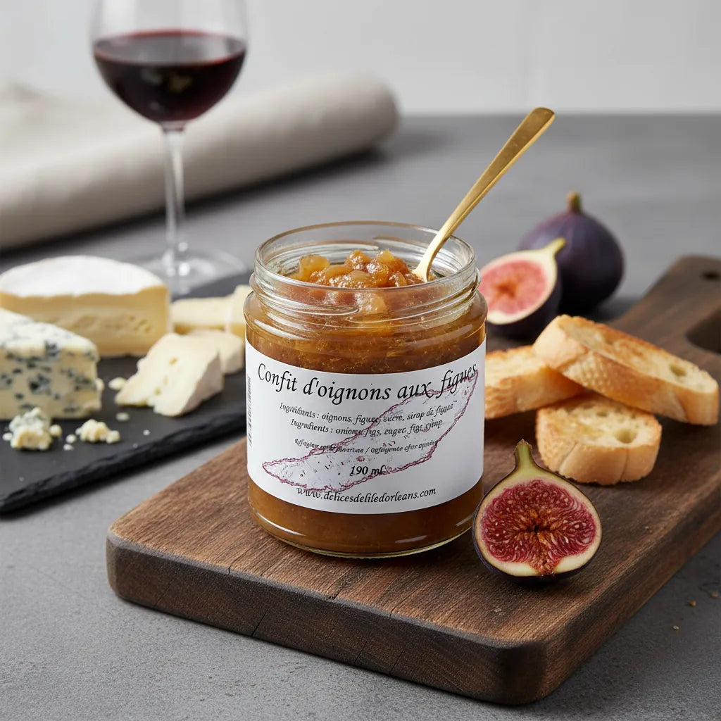 Confit d'oignons aux figues