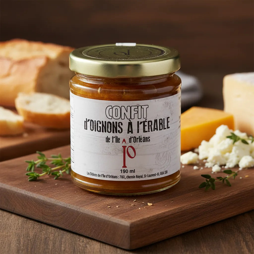 Confit d'oignons à l'érable