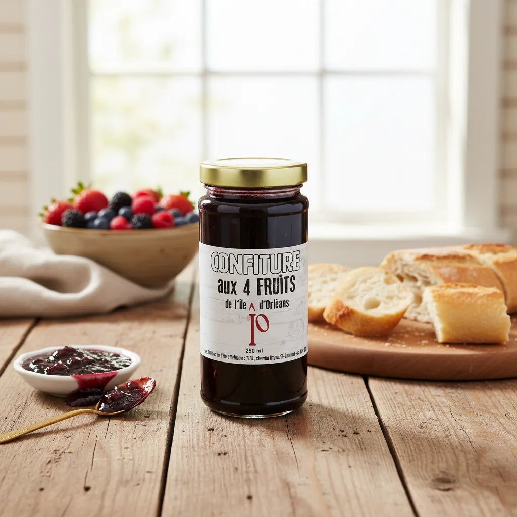 Confiture aux 4 Fruits
