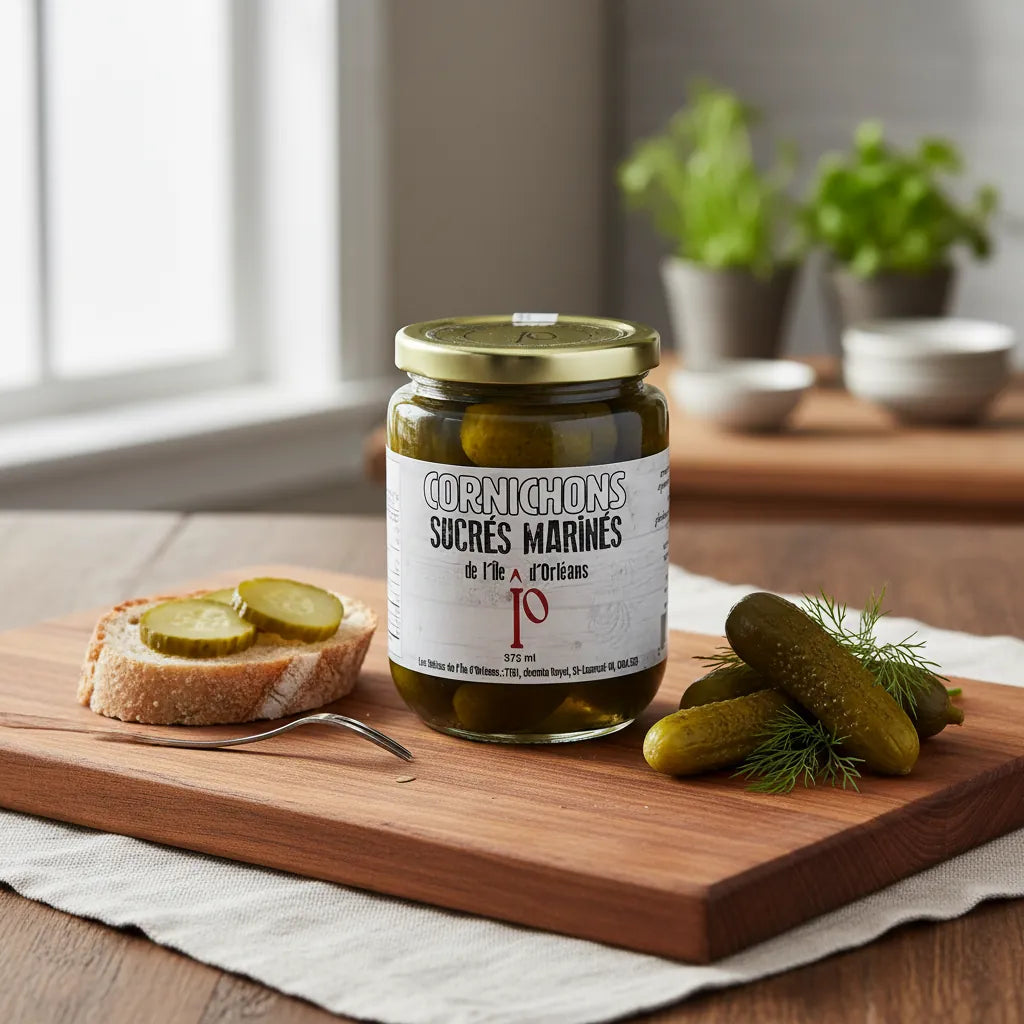 Cornichons sucrés