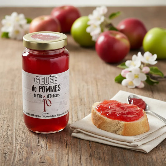 Gelée de pomme rouges
