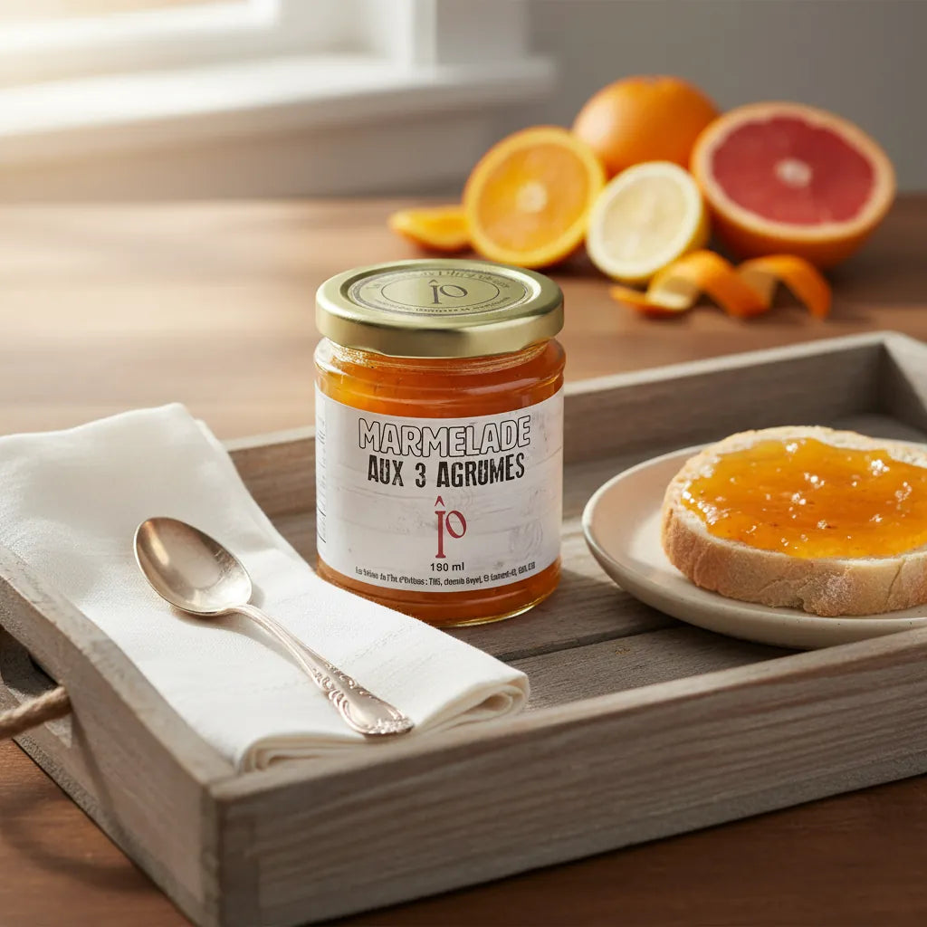 Marmelade aux 3 agrumes