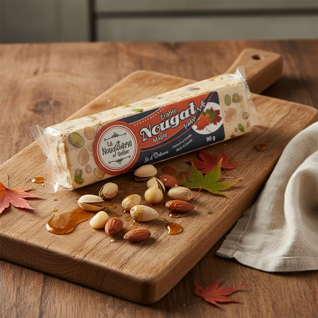 Nougat tendre à l'érable