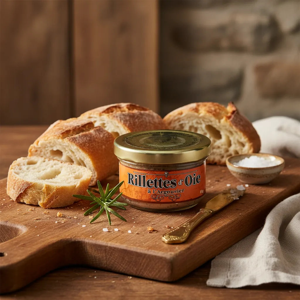 Rillettes d'oie à l`argousier