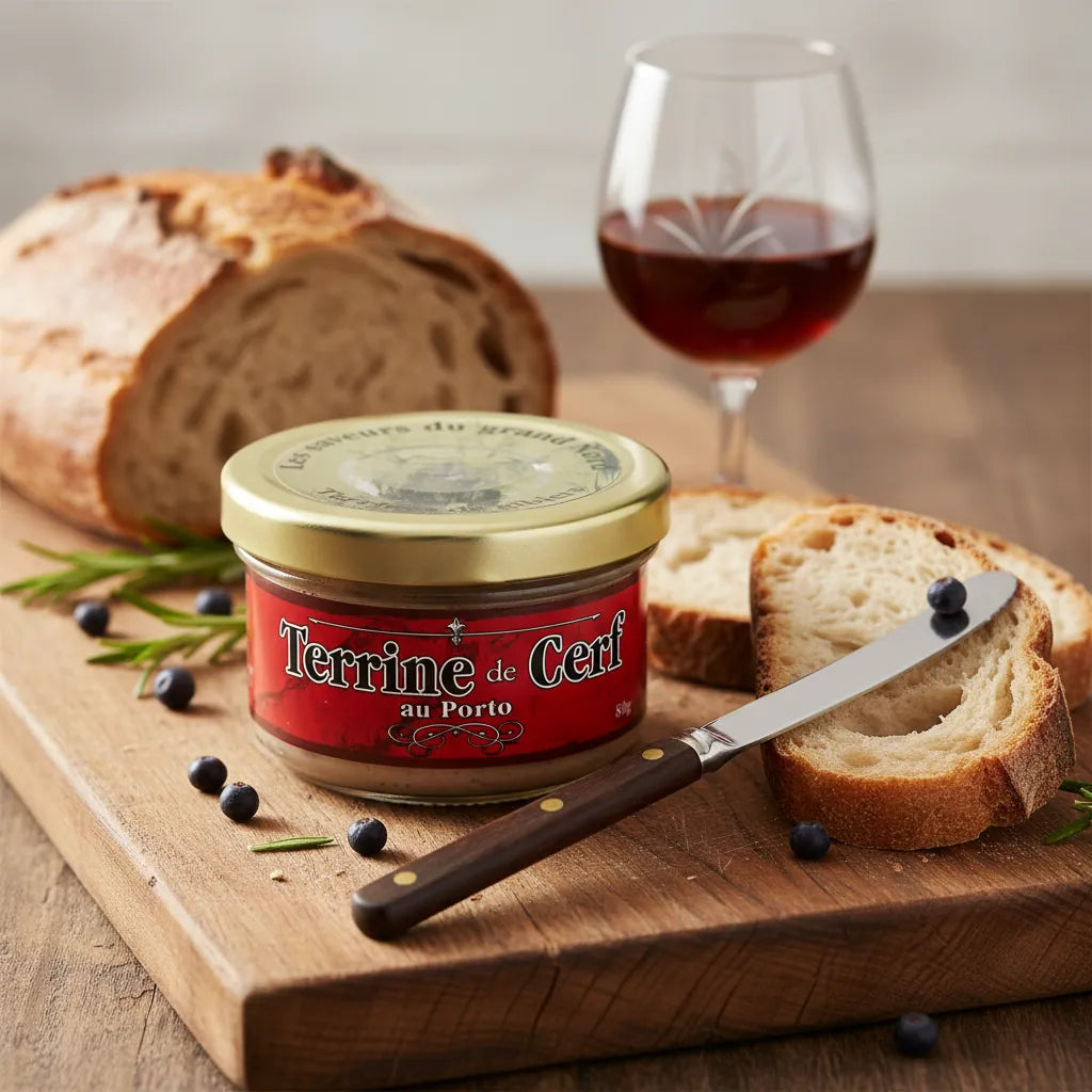 Terrine de cerf au Porto