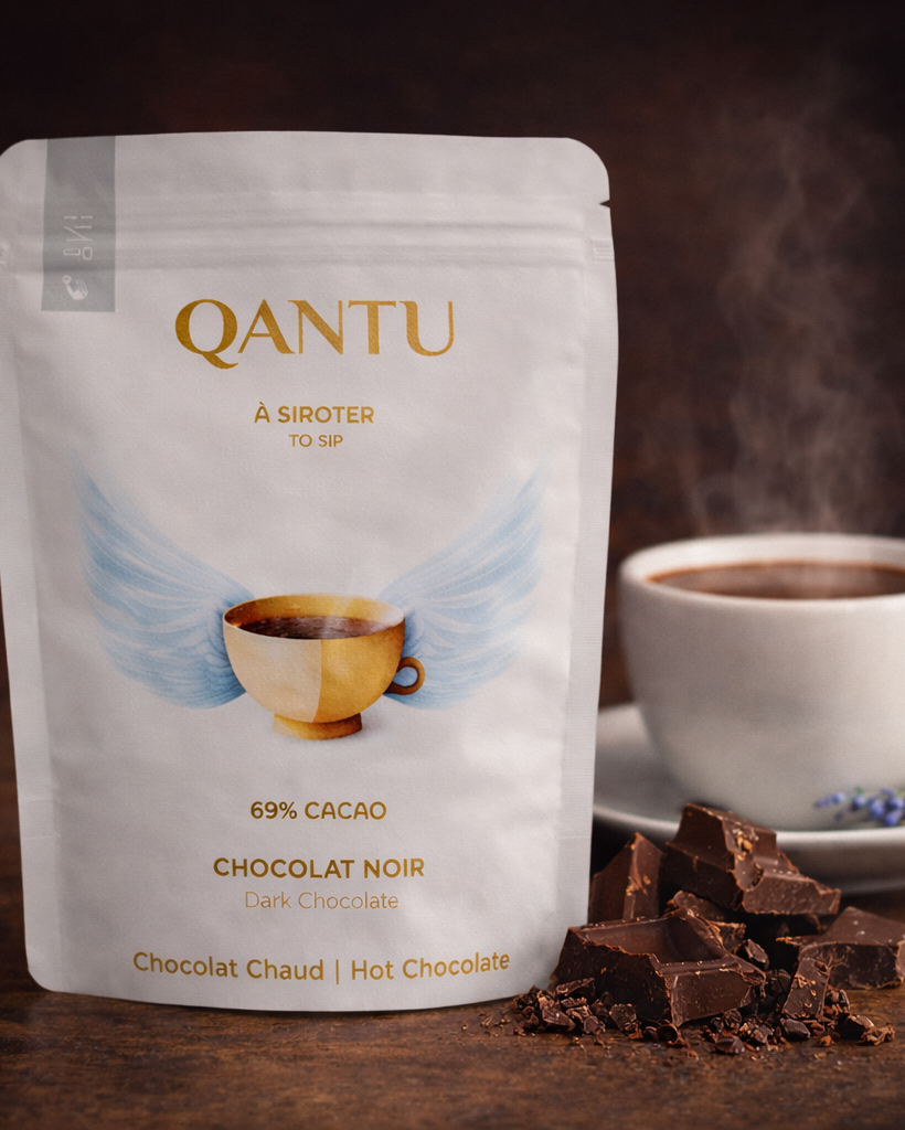 Chocolat à boire 65% "À Siroter" - Qantu