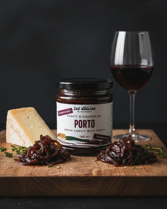 Royal onion confit with Port