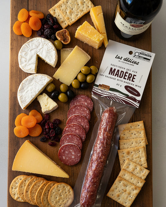 Saucisson sec au Madère 80g