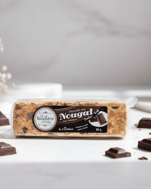 Nougat tendre au chocolat