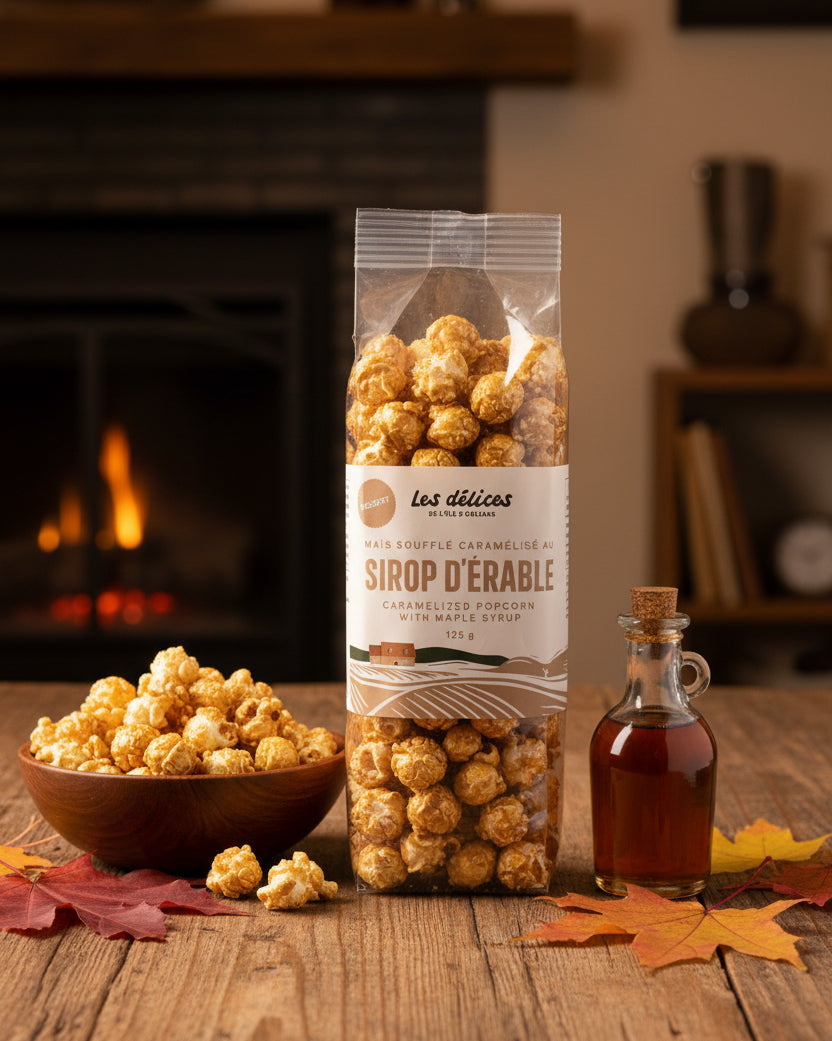 Maple Syrup Caramel Popcorn - 125g