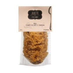 Pâtes tomates séchées et parmesan - Juliette