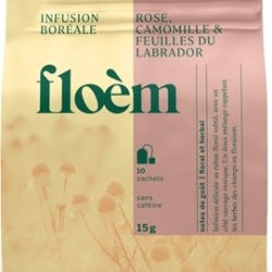 Tisanes boréales - Rose & Camomille