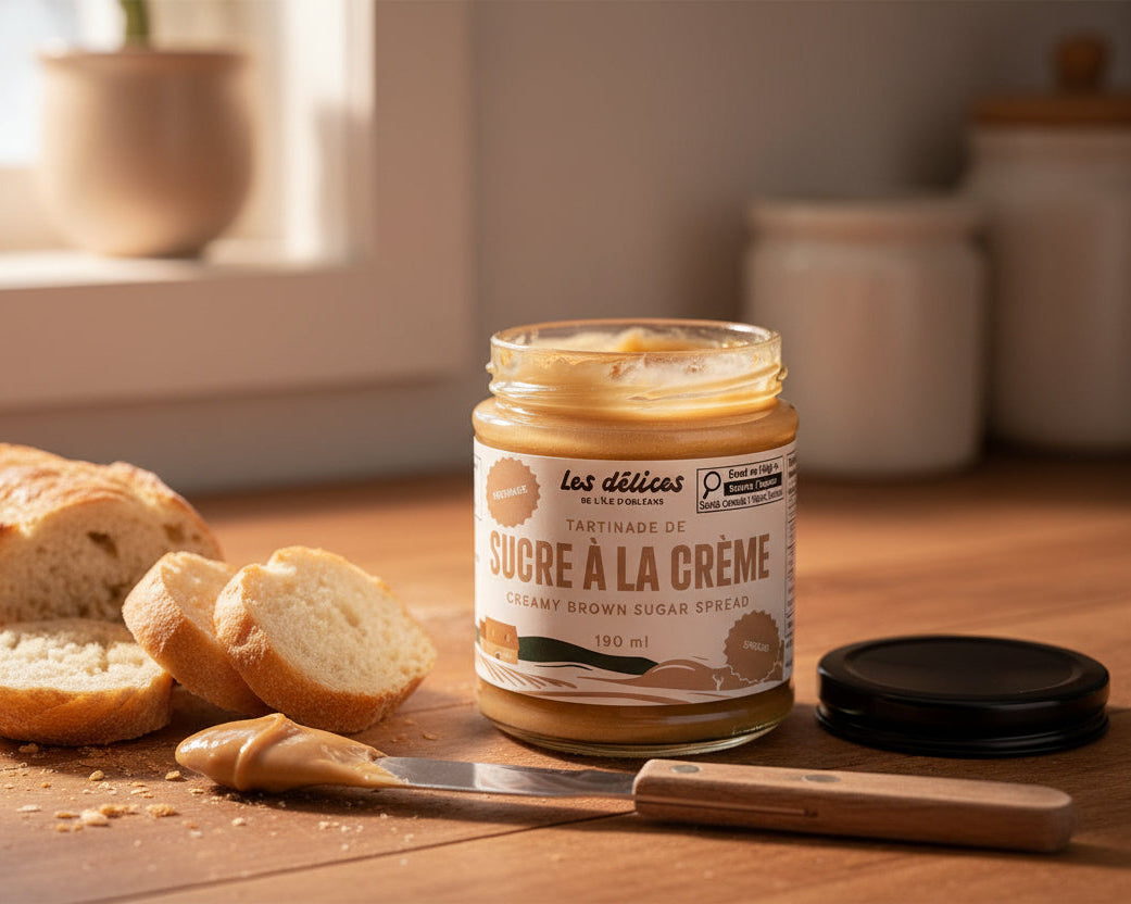 Crumble fudge spread