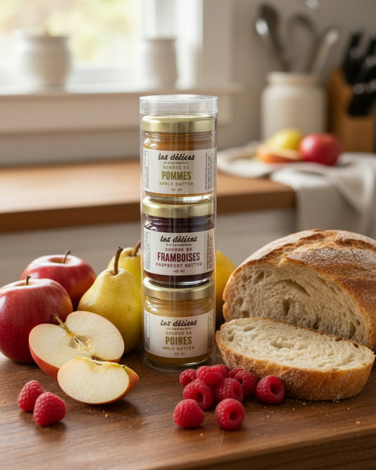 Trio of fruit butters