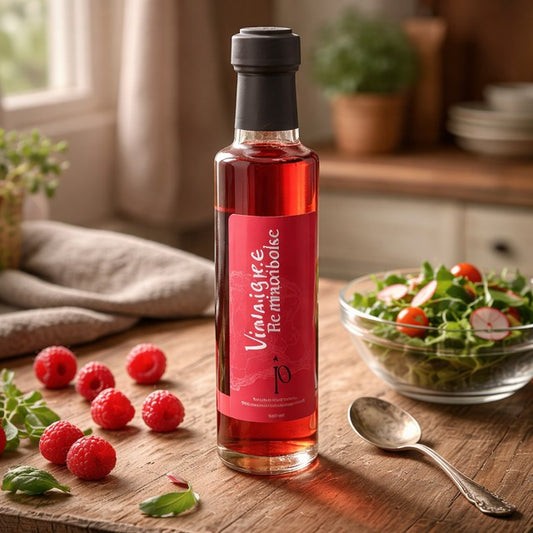 Vinaigre de framboises du Qc
